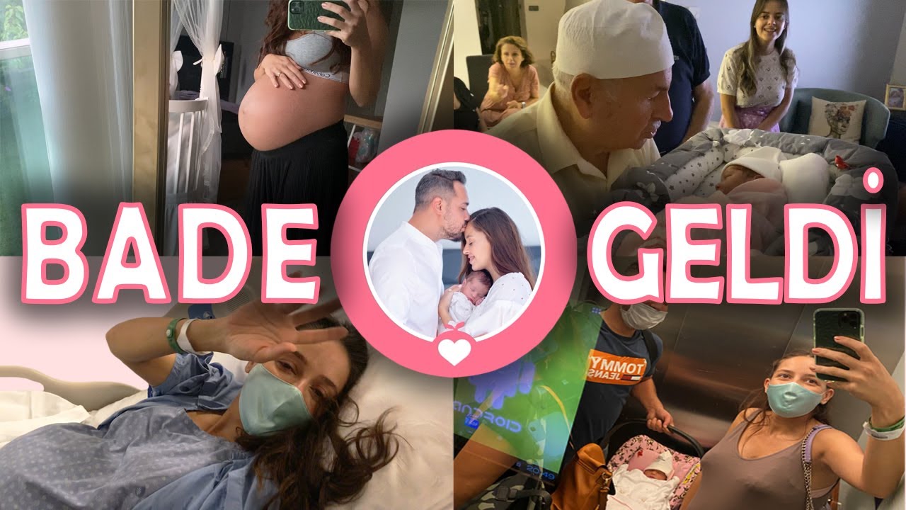 Sezaryen Doğum & Bade'nin Dünyamıza Gelişi 🍼🥳