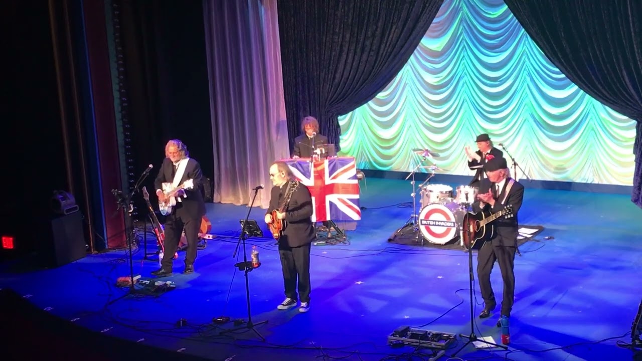 The British Invaders Temple Theatre She’s Like A Rainbow 
