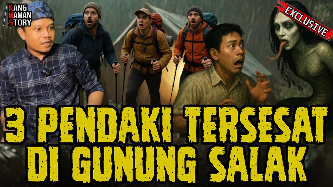 MALAM MENCEKAM GUNUNG SALAK! 3 PENDAKI TERSESAT 7 HARI DITEMUKAN SUDAH MENINGGAL