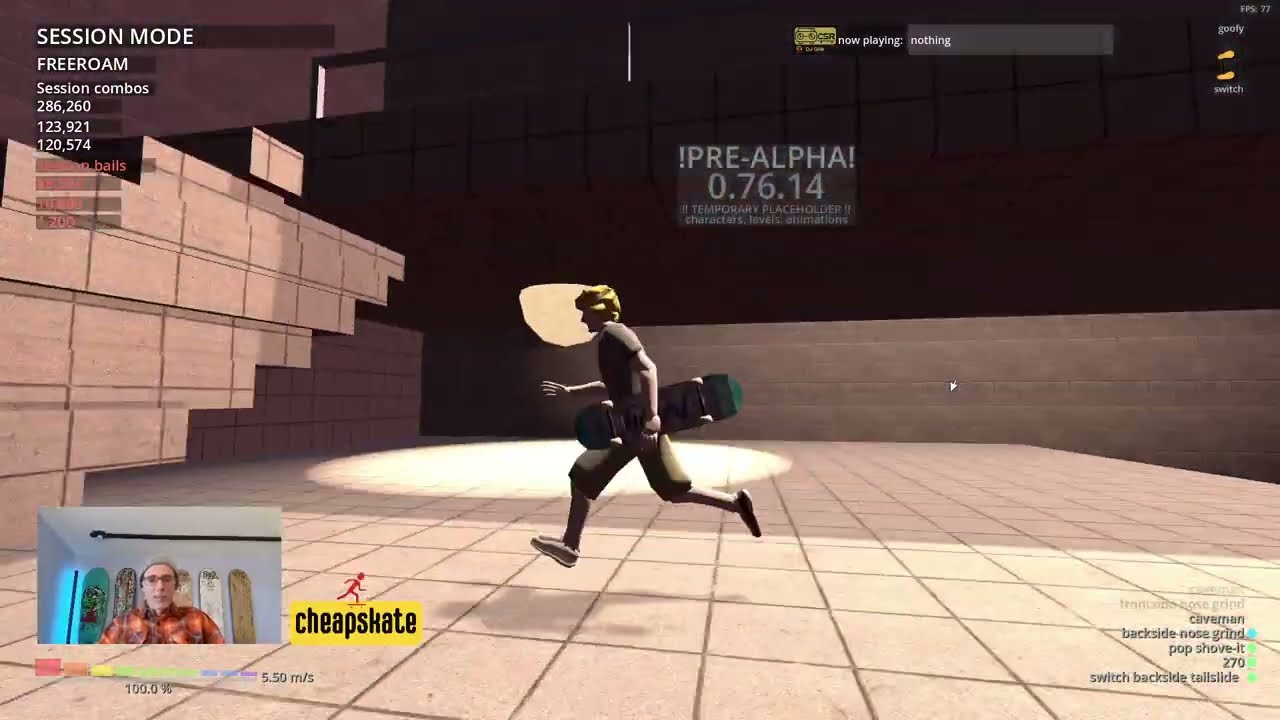 players made levels in my skateboarding game