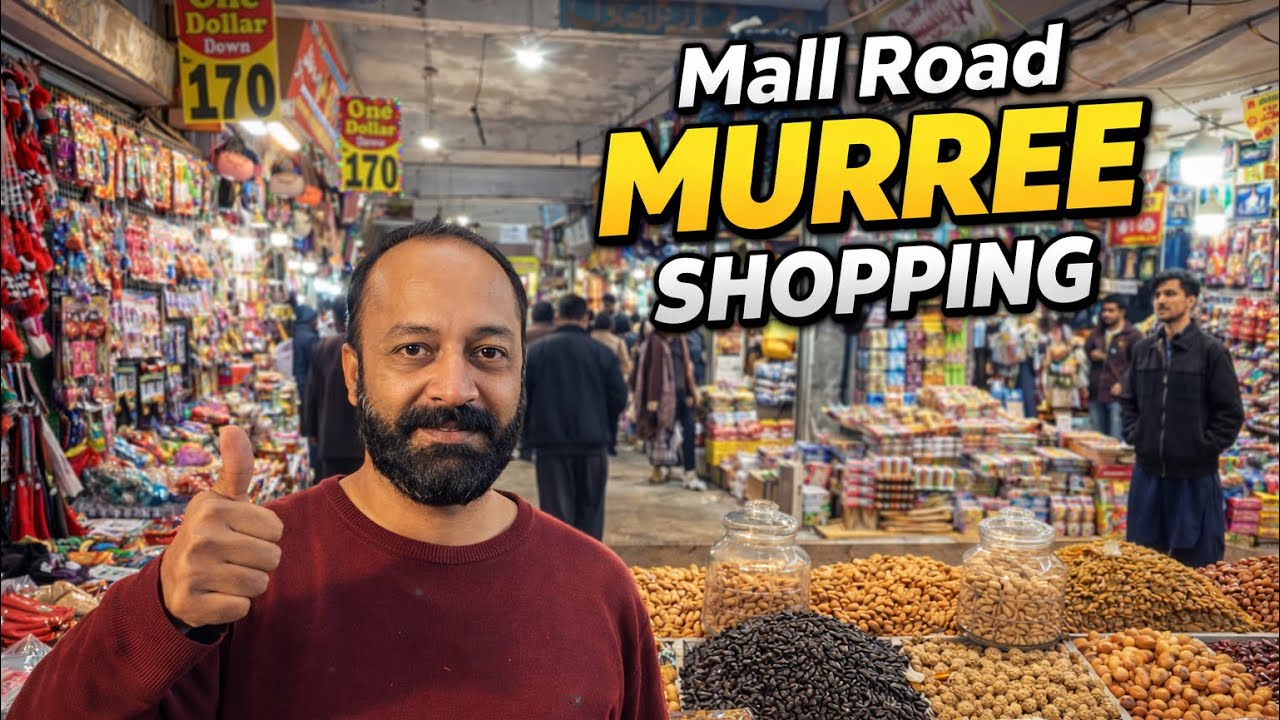 Mall Road Murree Shopping Tour | Mall Road Murree 