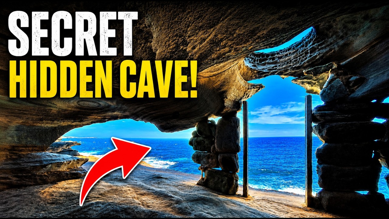 Skylight Cave, Cape Baily Track & Lighthouse at Kamay Botany Bay National Park Sydney NSW Australia