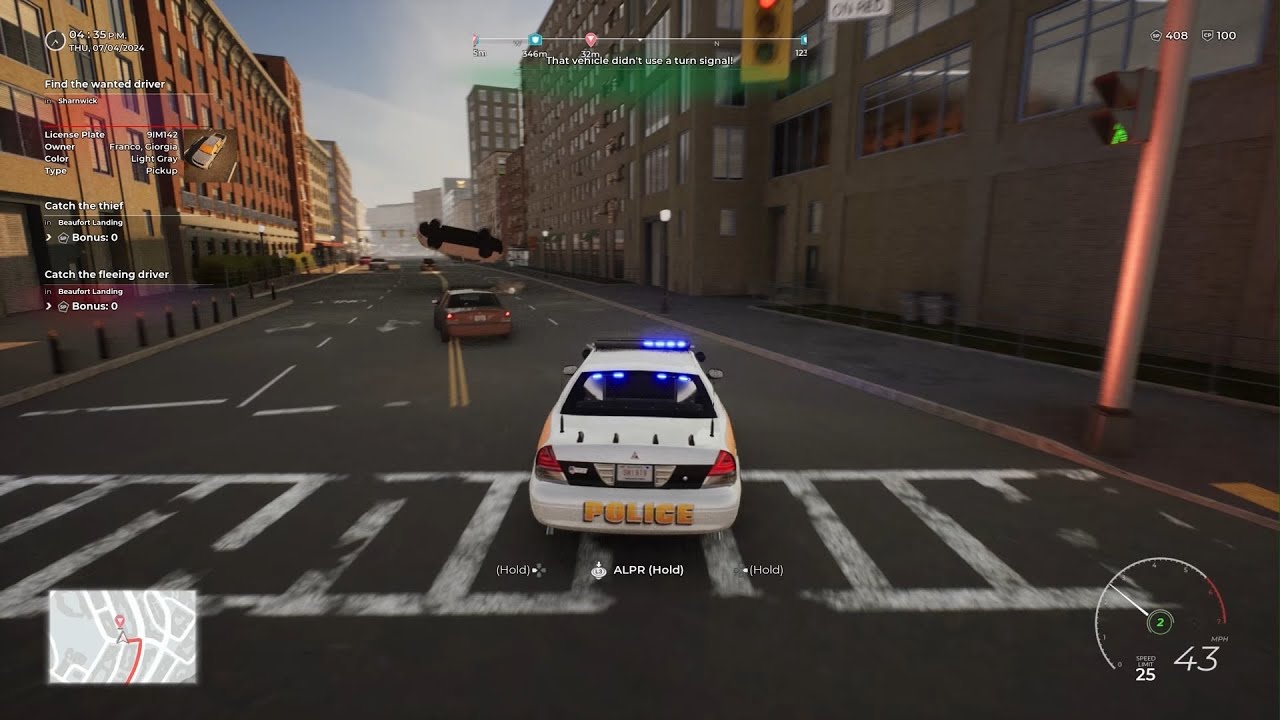 Fleeing suspect crashes out!👮‍♂️