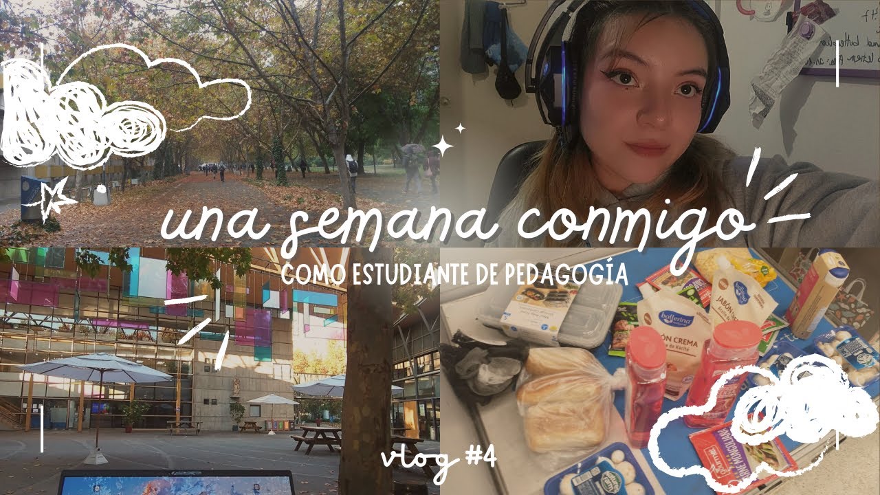 Una semana de universidad conmigo estudiando pedagogía ୨୧₊
