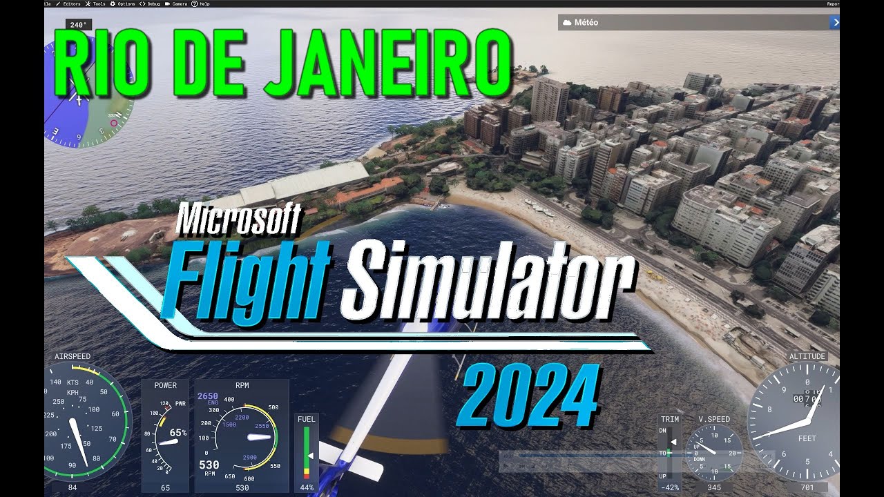 Flight simulator 2024 TEST MSFS2020 RIO DE JANEIRO Add-on Compatibility !