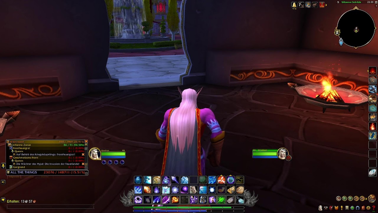 Playing WoW ( Retail ) ( Horde ) ( Mage ) ( GER )