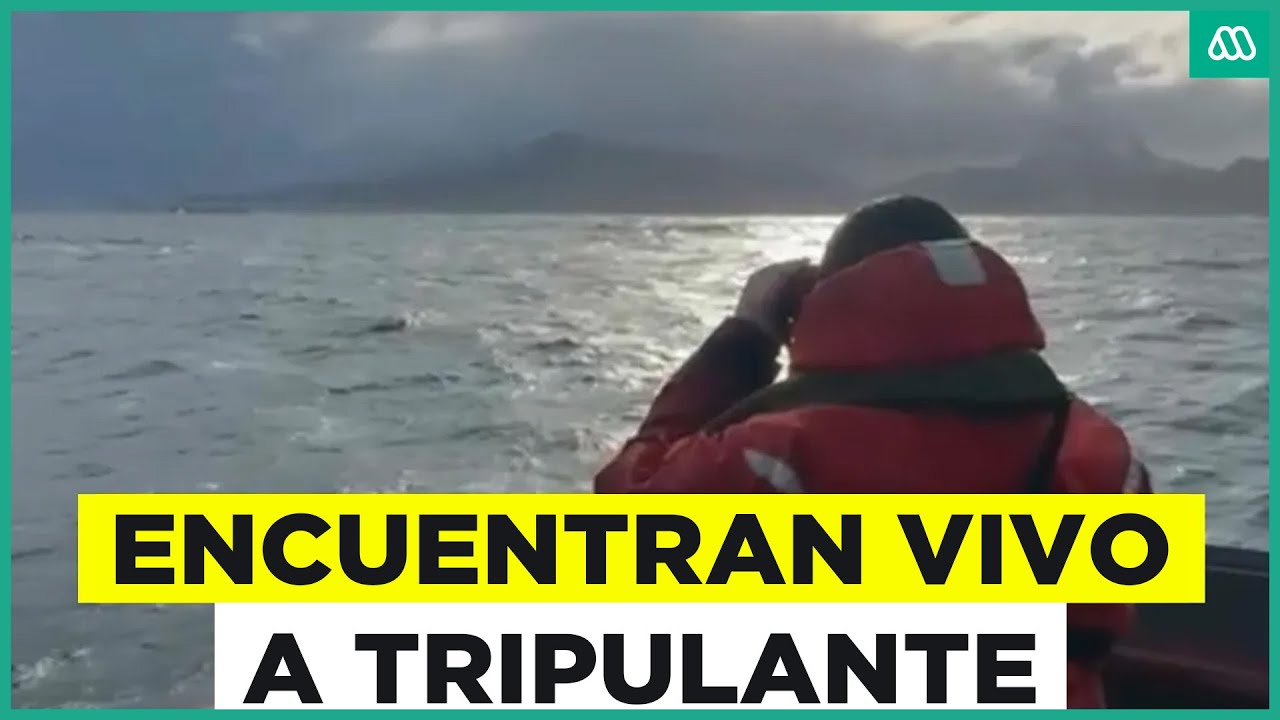 Hallan con vida a uno de los cuatro pescadores desaparecidos tras naufragio en Magallanes
