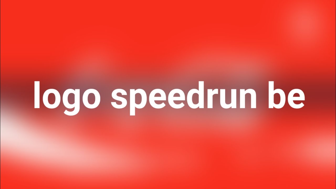 Coca cola Logo Speedrun 90