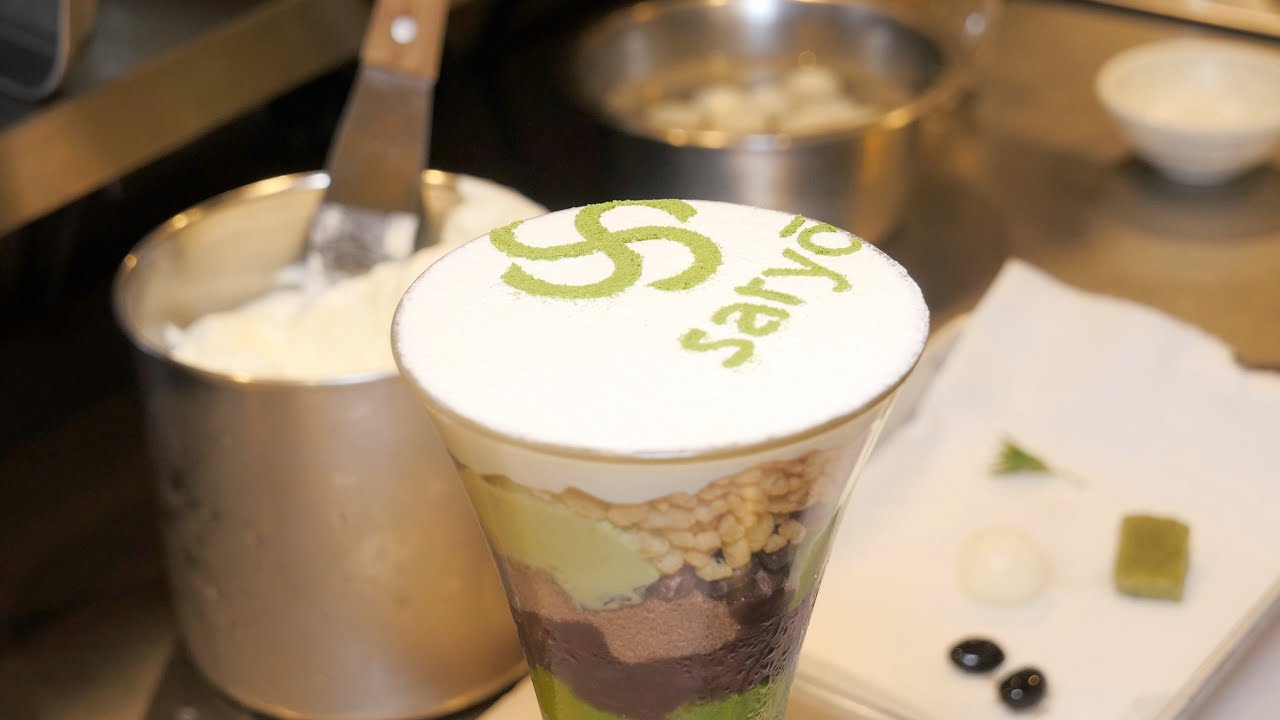 和スイーツ専門の古民家カフェが手がける、こだわりの抹茶を使ったモンブランタルトとパフェの作り方