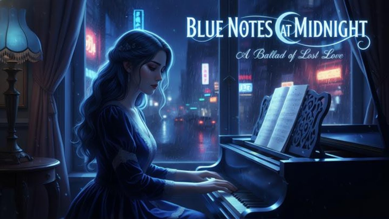 Blue Notes at Midnight (A Late-Night Sad Song) | Music Lyric | Kong Lyrics