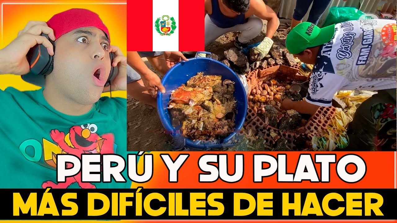 PERÚ Y SU PLATO más difíciles de hacer - PACHAMANCA A LA TIERRA