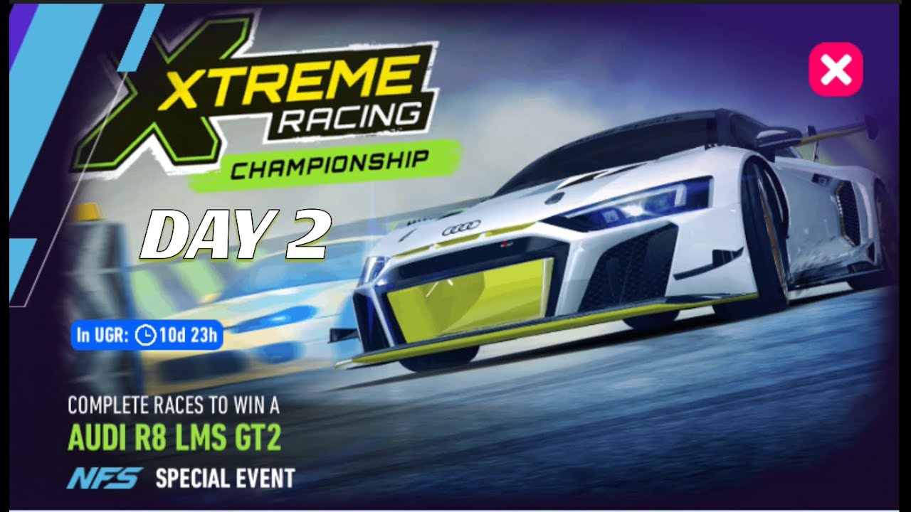 NFS No Limits | Audi R8 LMS GT2 XRC | Need For Speed | NFSNL | 0 Gold Spent | Day 2 Rising Ranks