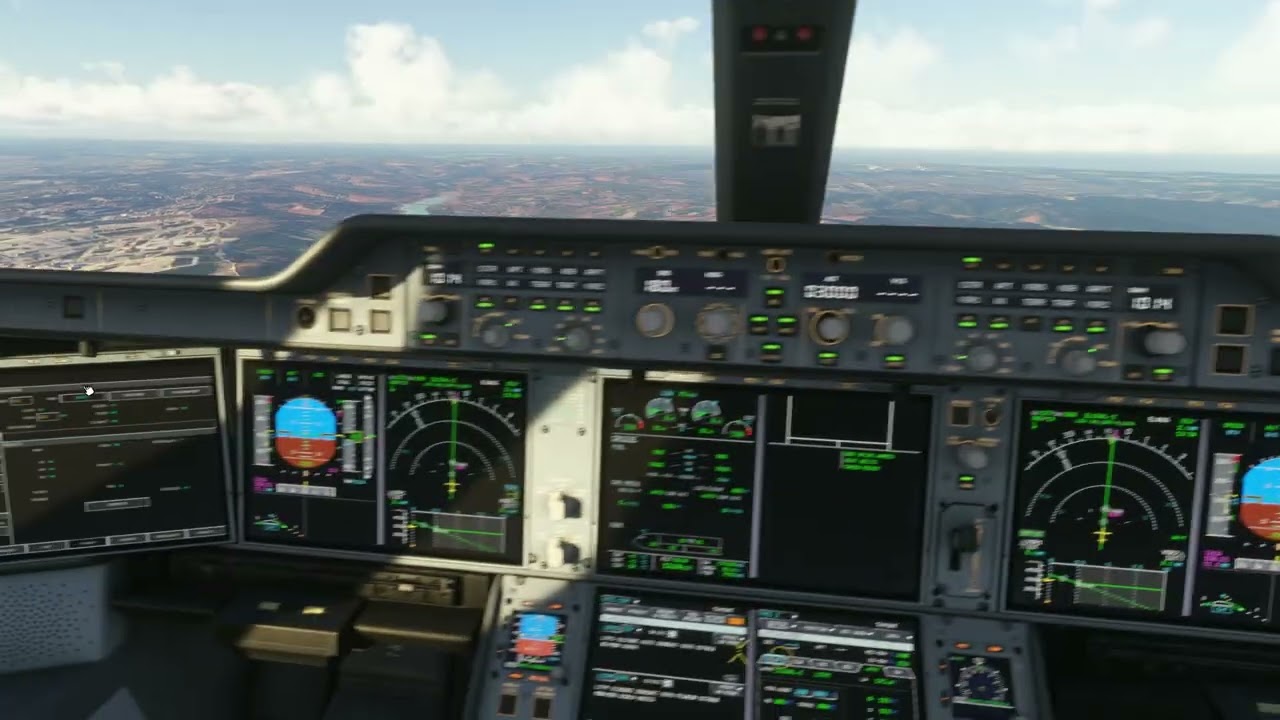 [FS2024] Inibuild Airbus A350 Turkish Airlines landing in Istanbul LTFM
