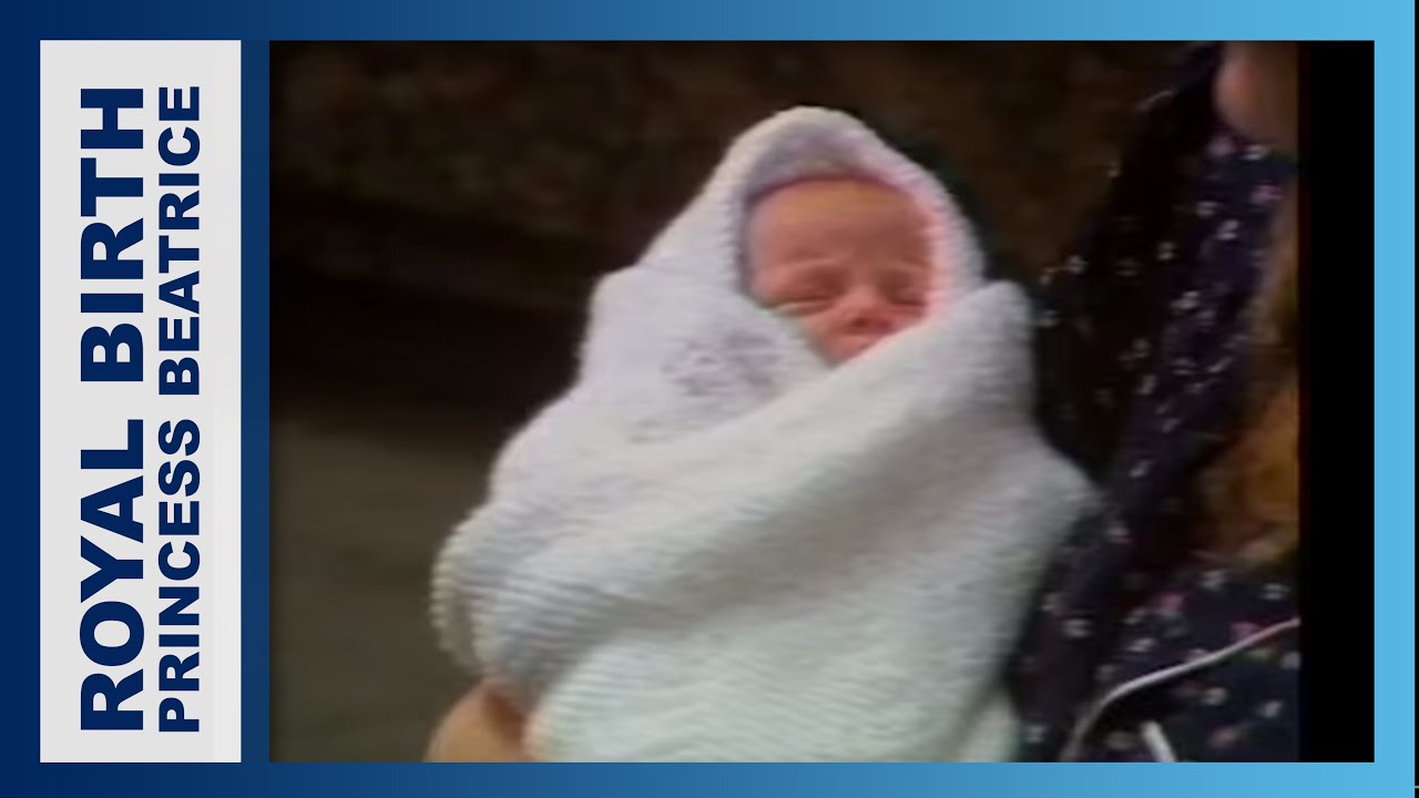Royal Birth | Prince Andrew & Sarah Ferguson | Birth Of Beatrice | TN-88-122-011