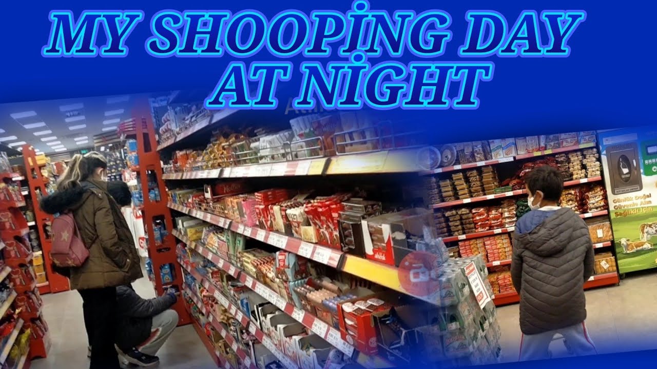 My Shopping Day at Night