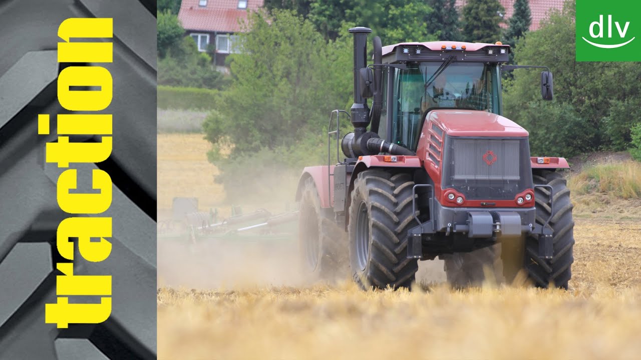 Kirovets K-743 im traction Erstkontakt