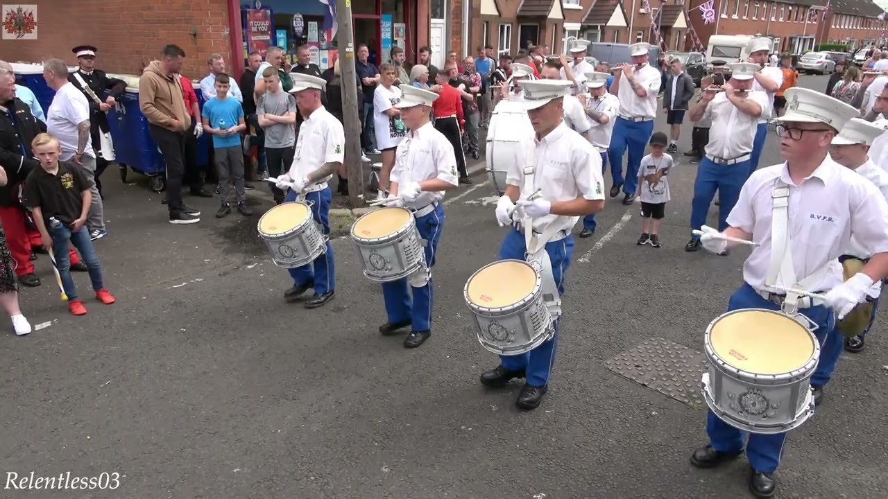 Ballysillan Volunteers (No.2) @ Trevor King Memorial Parade ~ 09/07/22 (4K)