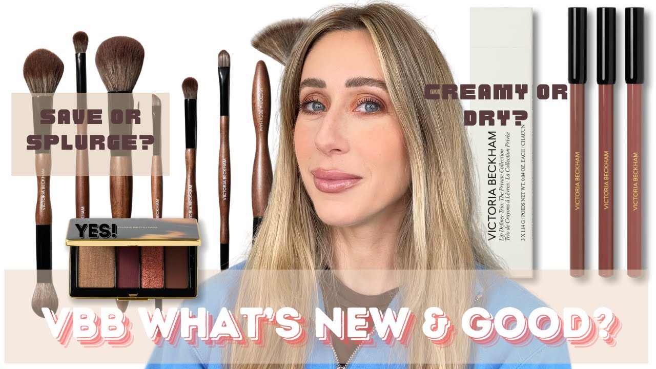 NEW Victoria Beckham Beauty - Lip Definer, Brushes and Eye wardrobe Bordeaux