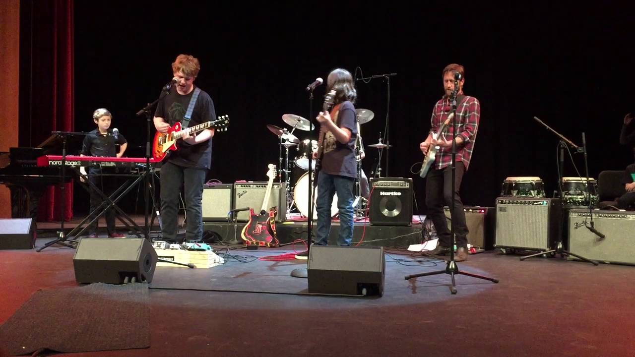 A-Side performs Everlong - Chris Shiflet on Guitar