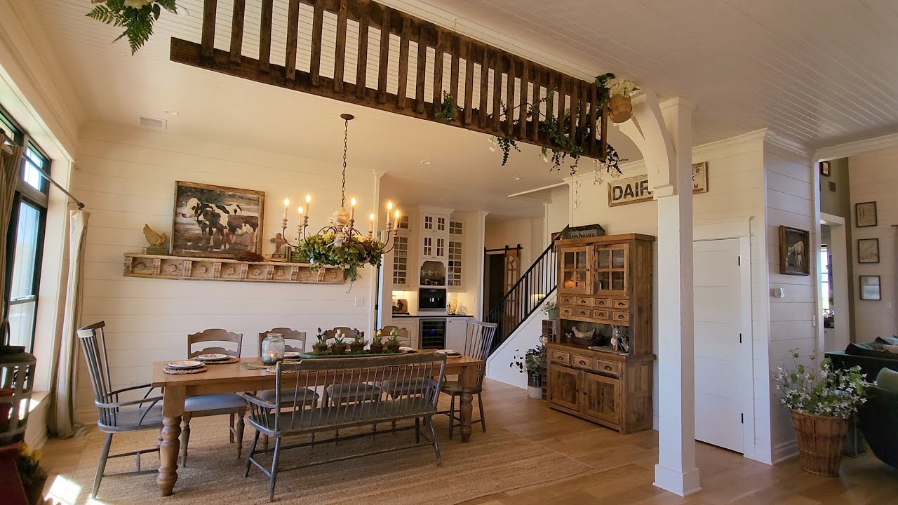 Spring Rustic Farmhouse Home Tour