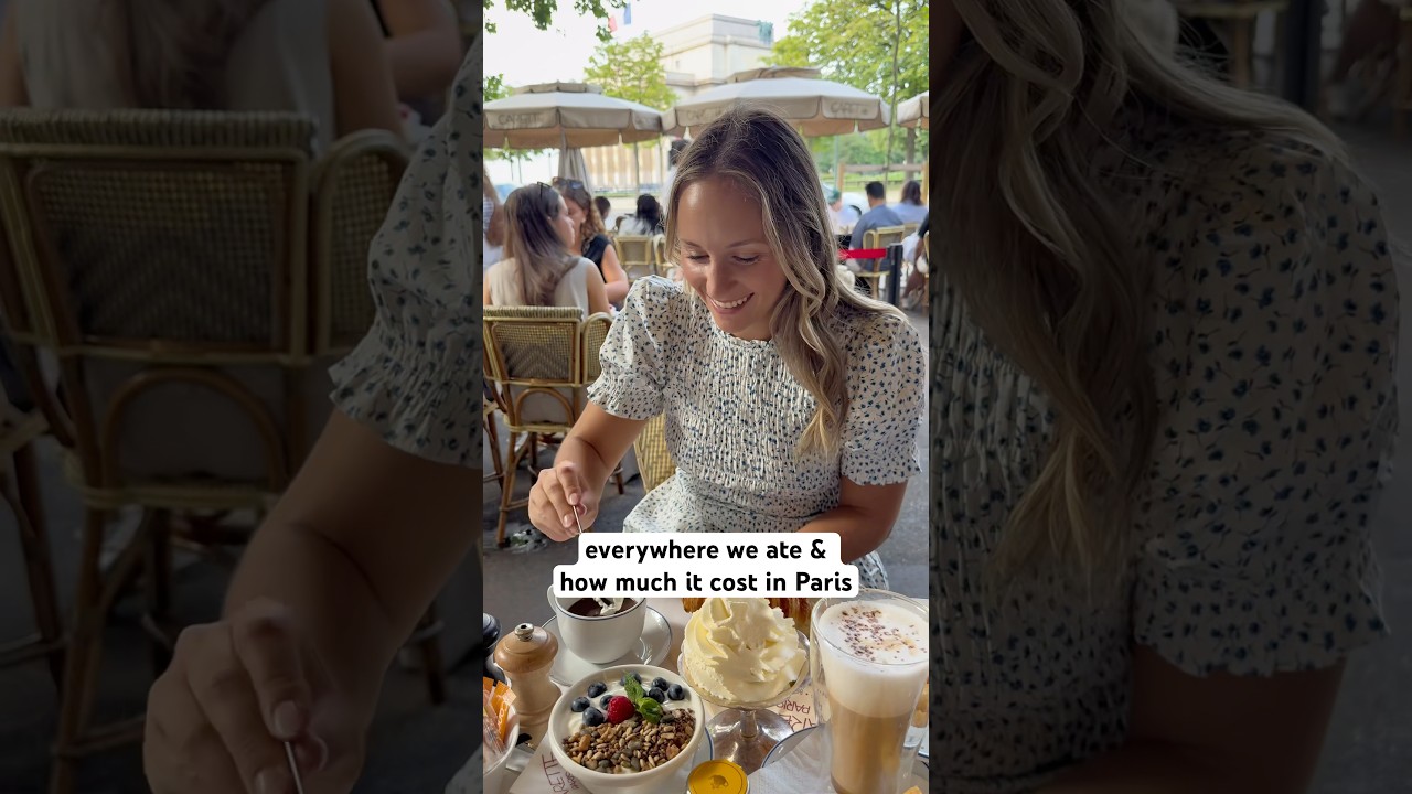 everywhere we ate & how much it cost in Paris! #parisfood #parisrestaurants #eurosummer #prices