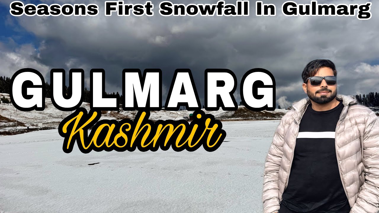 Seasons First Snowfall In Gulmarg Kashmir || GULMARG || KASHMIR || EXPLORE..