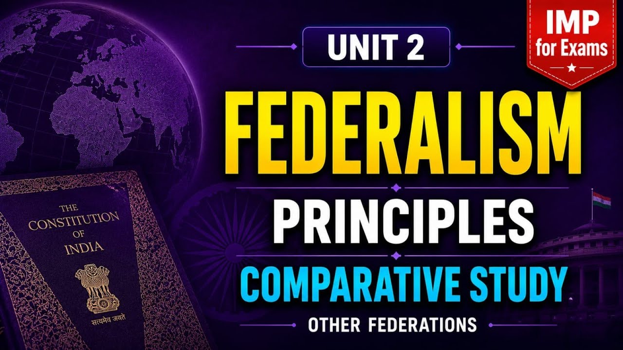 Why India has a Federal Government?|President of India|Council of States|Amendment Process|BAMU