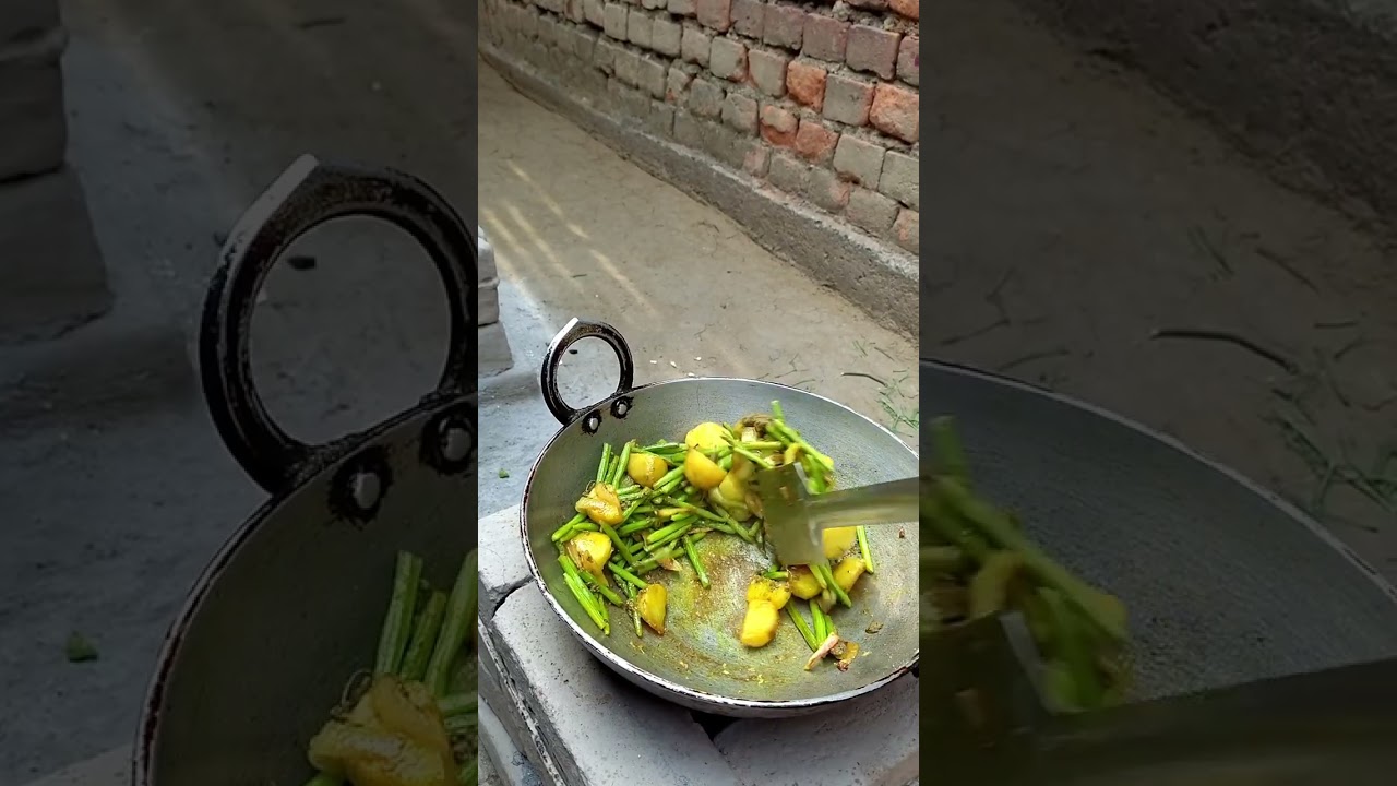 @Blackdiamond143-u8i #iss saal ka pehla sahjan ki sabji#Villagelife#minivlogs#trending#viralvideo