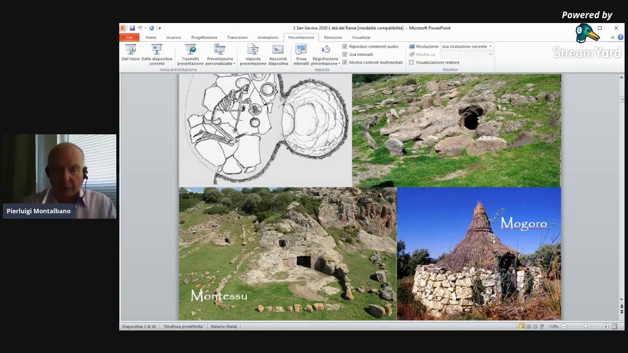 Archeologia della Sardegna. L'età del Rame. Relatore Pierluigi Montalbano Università di Sanluri