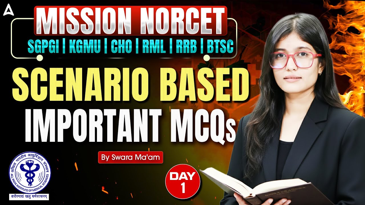 NORCET 10 Scenario Based Questions | AIIMS NORCET 10 Exam Preparation Scenario-Based Questions