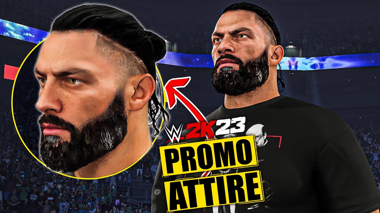 WWE2K23 Roman Reigns Promo Attire Character Mod / WWE2K23 Mods