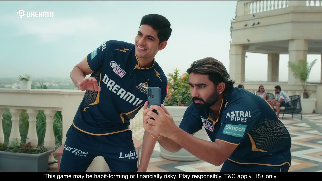 Dream11 Photo Session Gone Wrong ft  Rashid Khan, Shubman Gill and Rahul Tewatia