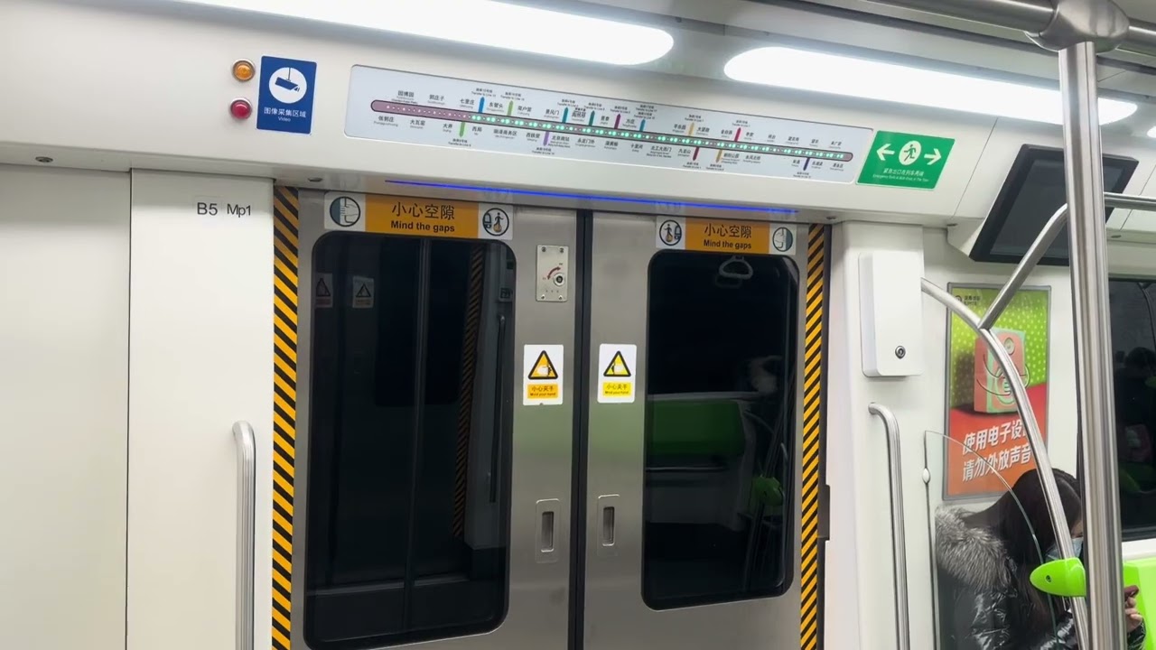 Beijing MTR Line 14 DKZ53 (204): Dajing to Qilizhuang. 