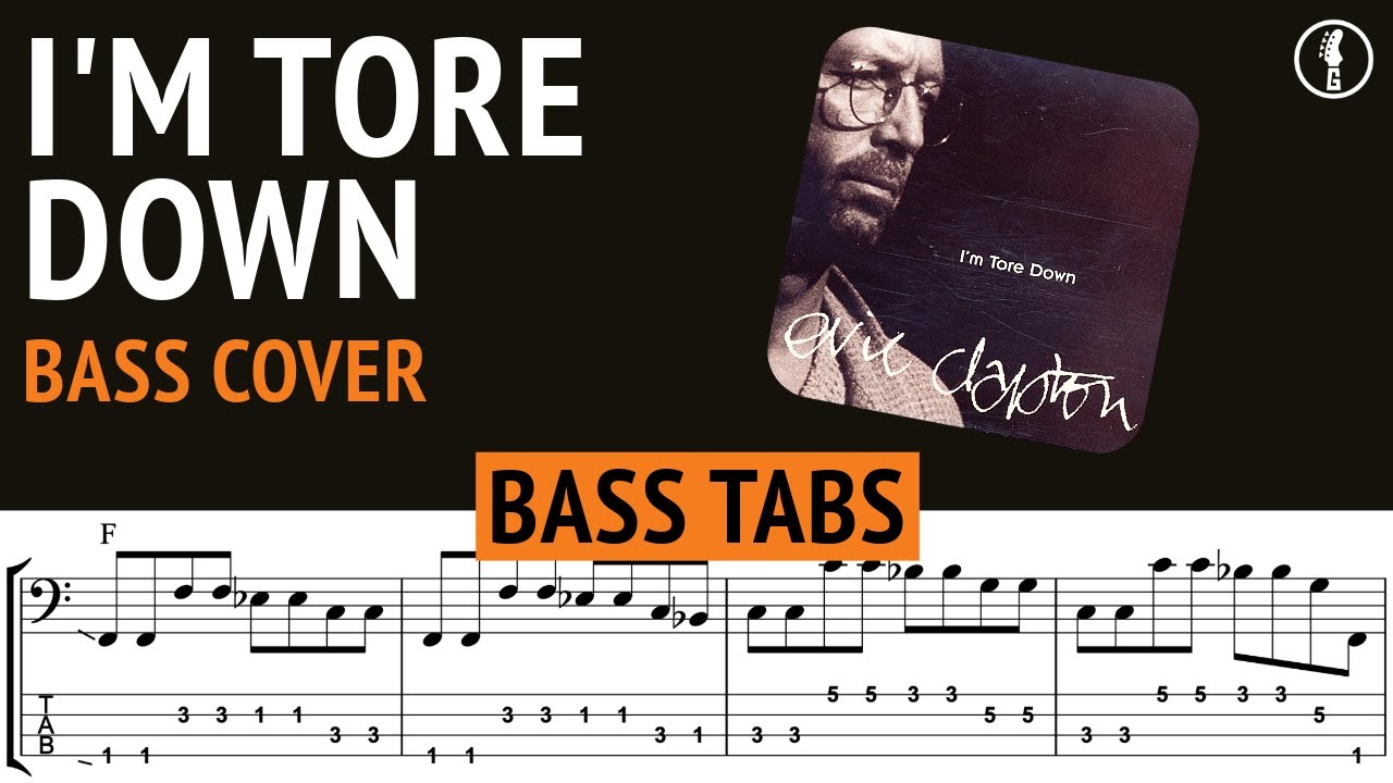 Eric Clapton's 'I'm Tore Down' Bass Line Demo (No.262b)
