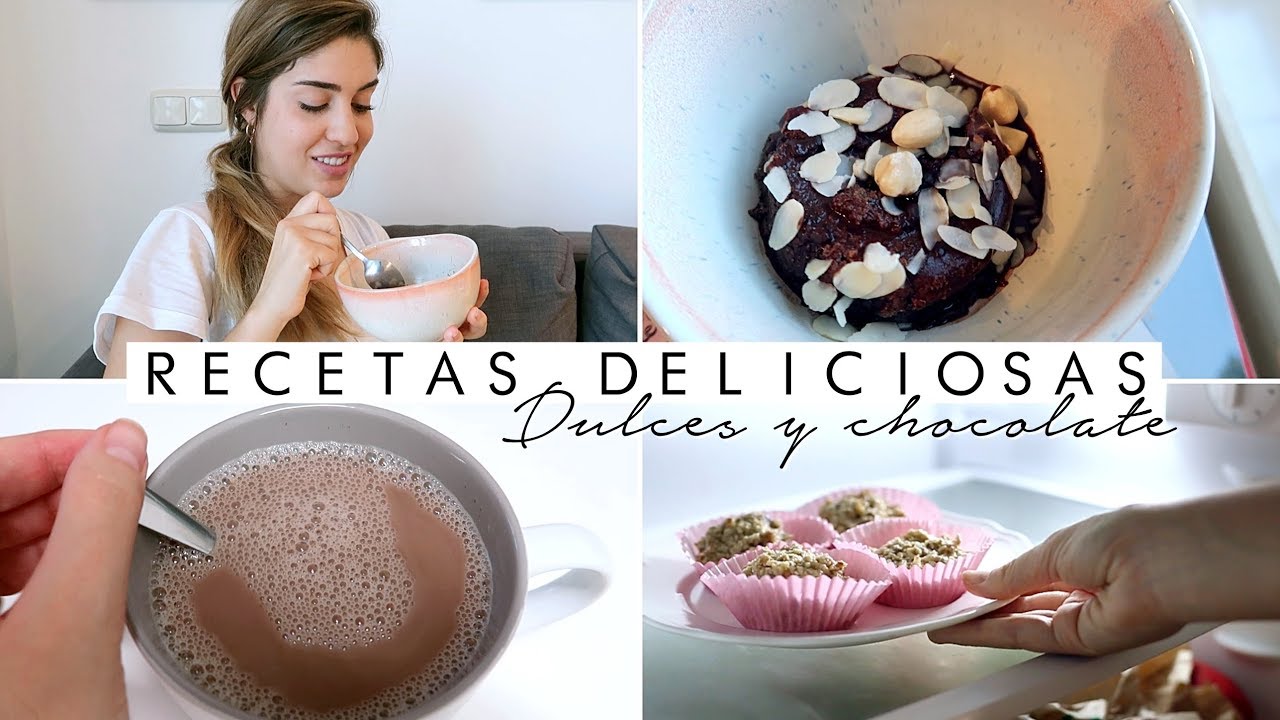 Dulces para ANTOJOS: sanos, rápidos con CHOCOLATE  | Nightnonstop