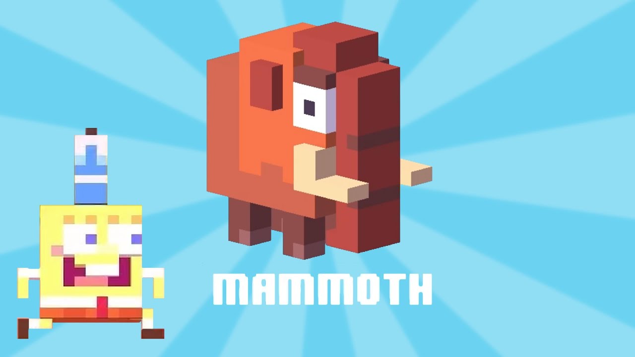 Unlocking The Mammoth In Crossy Road Castle — “Brain Freeze Festival” Event & SpongeBob Coming Soon!