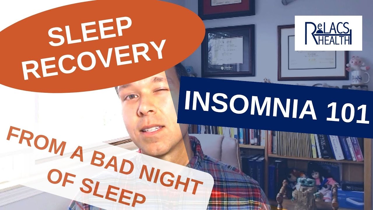 Insomnia 101: The Body Does Recover from a Bad Night of Sleep