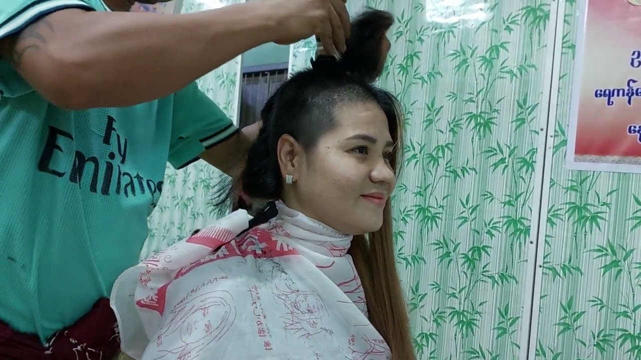 Myanmar Golden hair donation