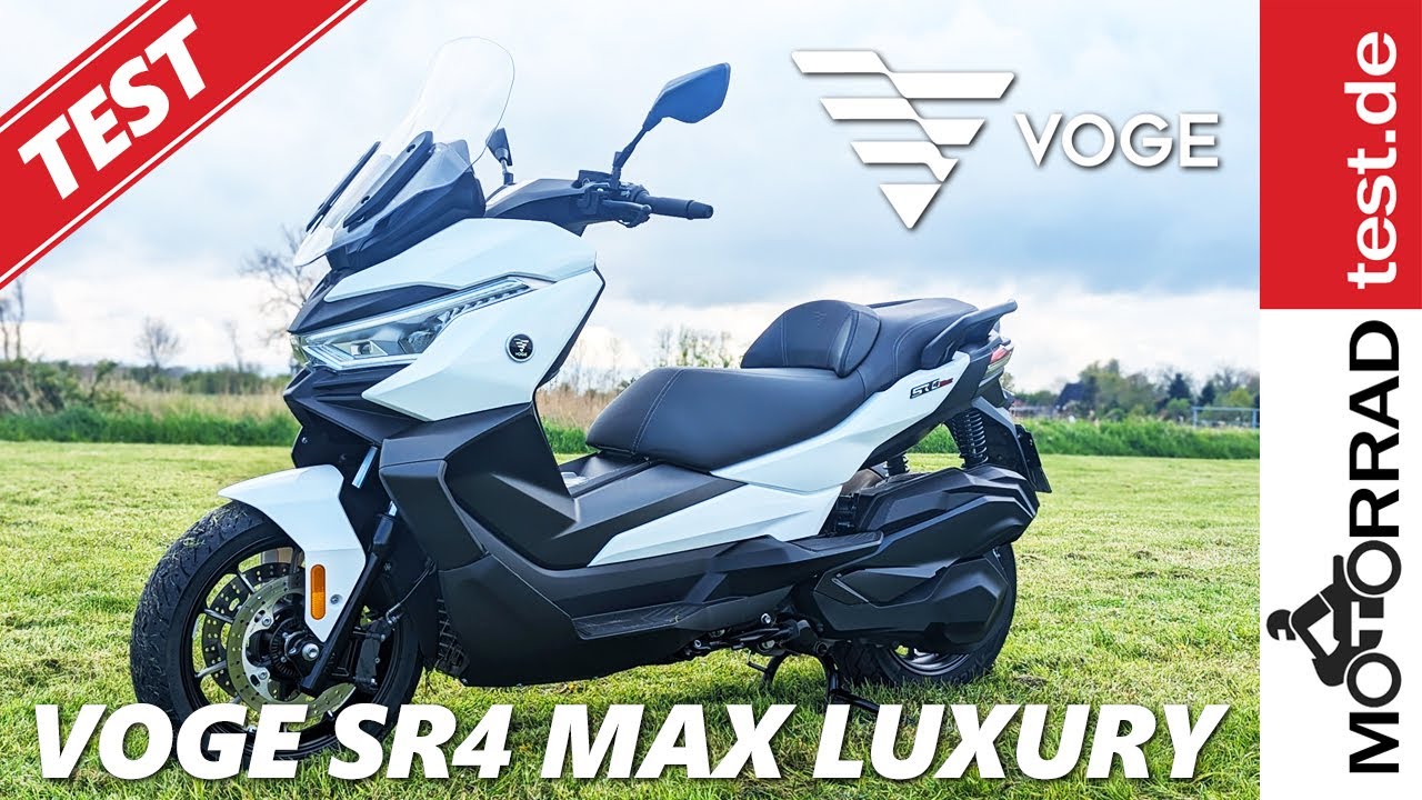 Voge SR4 Max Luxury | Test (deutsch) des neuen Luxus GT-Rollers mit 34 PS
