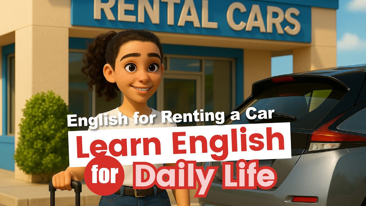 Car Rental English 🚗 | Real Conversation for Renting a Car
