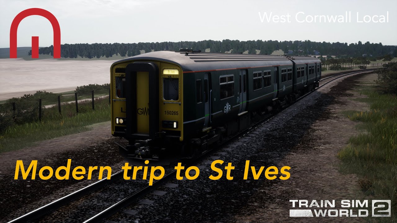 Train Sim World 2 - Modern Trip to St Ives - West Cornwall Local