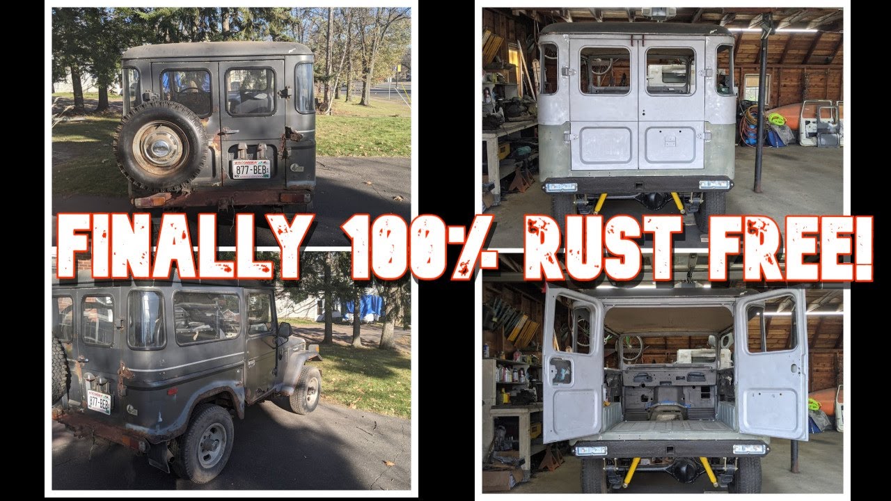 Would you believe...more patching? Rear door rust repair : (FJ40 Week 26)