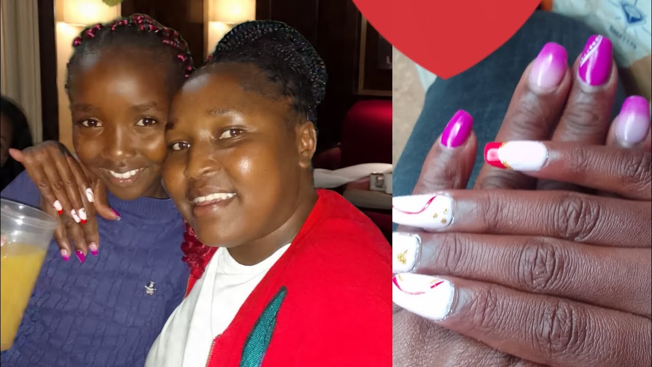 HAIR//NAILS DATE WITH MY DAUGHTER ♥️/ till eternity my gal. ♥️♥️