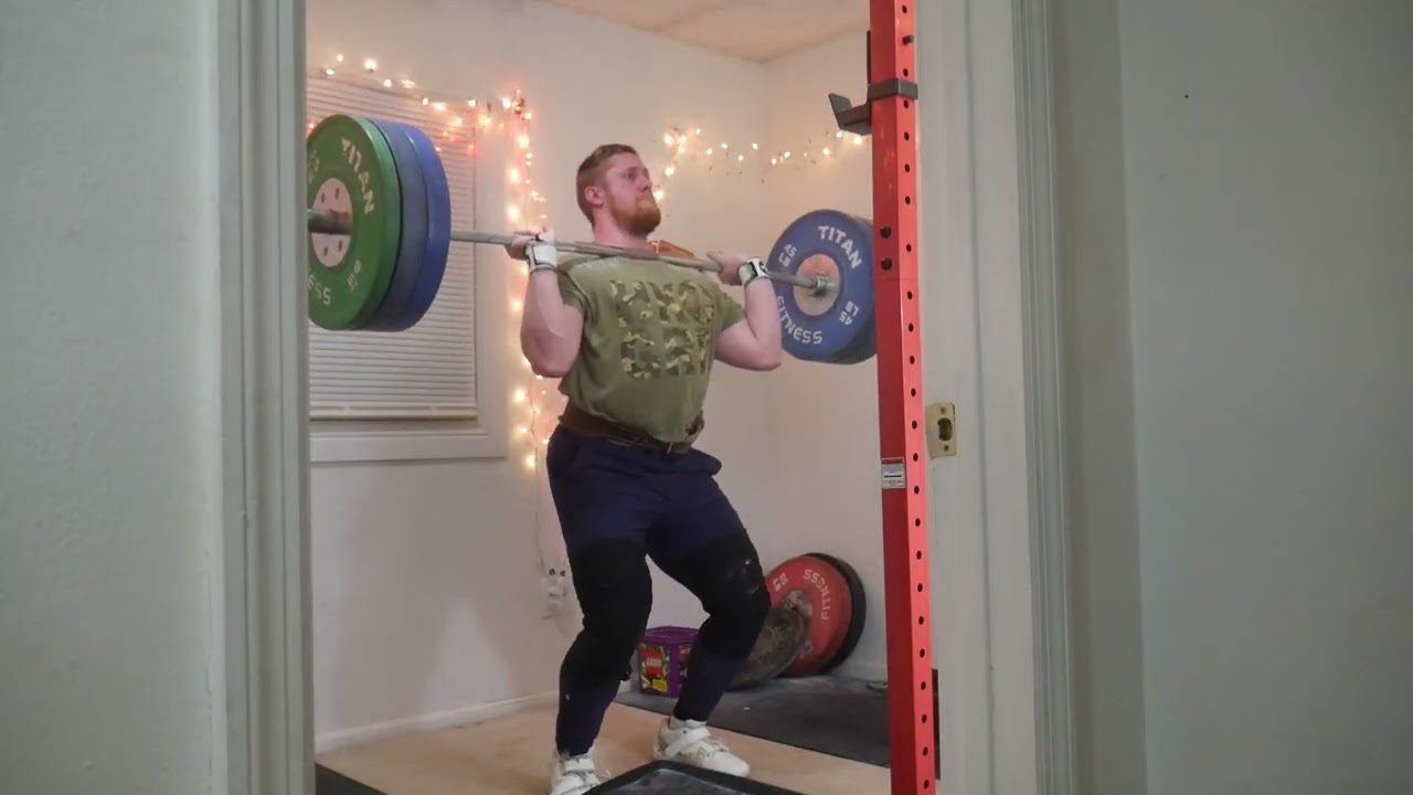 Heavy Front Squats left me sore  - Two Workouts
