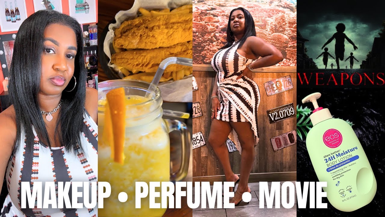 GRWM for Dinner & a Movie 🎬 + Perfume Unboxing | Summer Wrap-Up Vlog