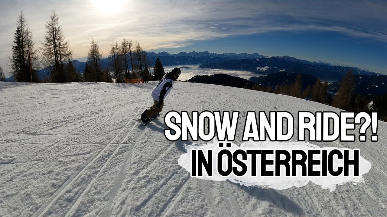 Gerlitzer Alpe | Snowboarden mit wunderschöner Aussicht | Mountainbike Pause | Bike And Ride