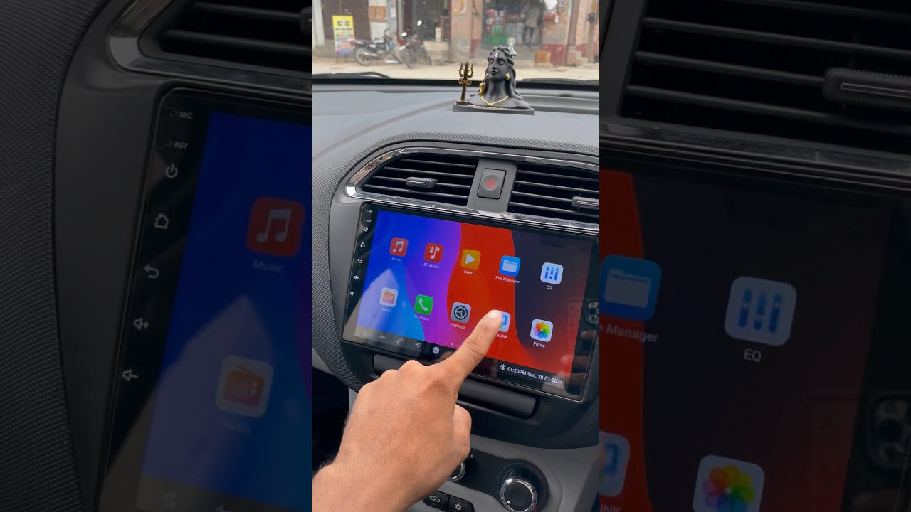 Tata Tiago car android screen 