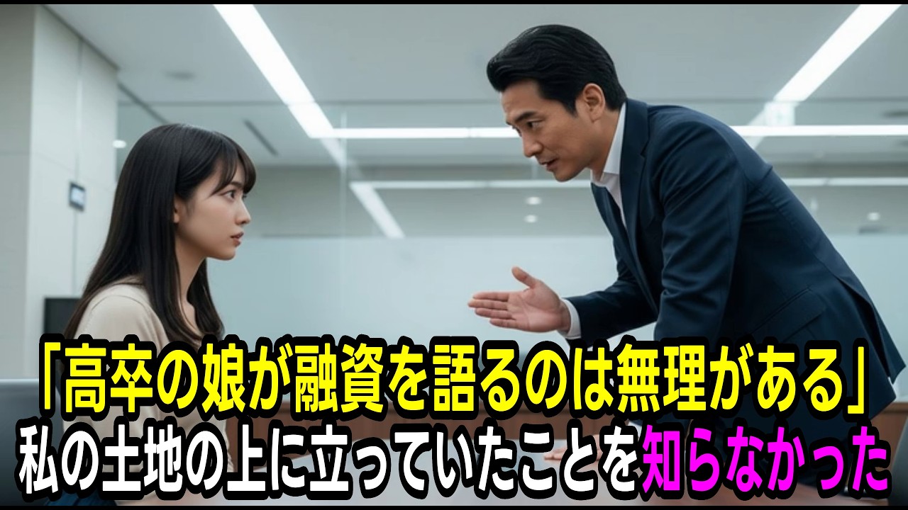 「零細企業への融資は打ち切りw今すぐ返せ」銀行の土地権利を持つ私を知らない新支店長―翌週、全預金12億をライバル銀行へ移行し土地の賃貸借を解除し返済。銀行を強制的に立ち退かせた結果#いい話 #逆転劇