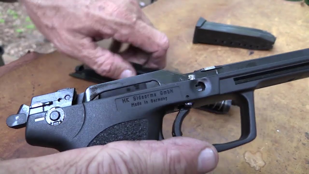 HK USP Tactical 45 с глушителем