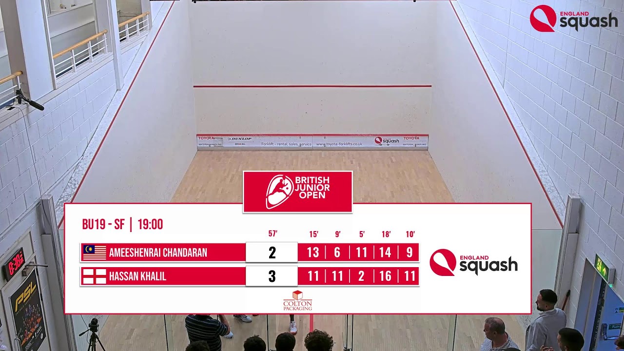British Junior Open 2022 | Day 4 | SF